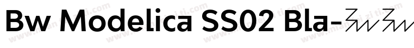 Bw Modelica SS02 Bla字体转换